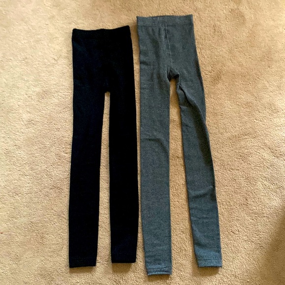 2 pairs of fleece lined leggings! - Picture 1 of 5